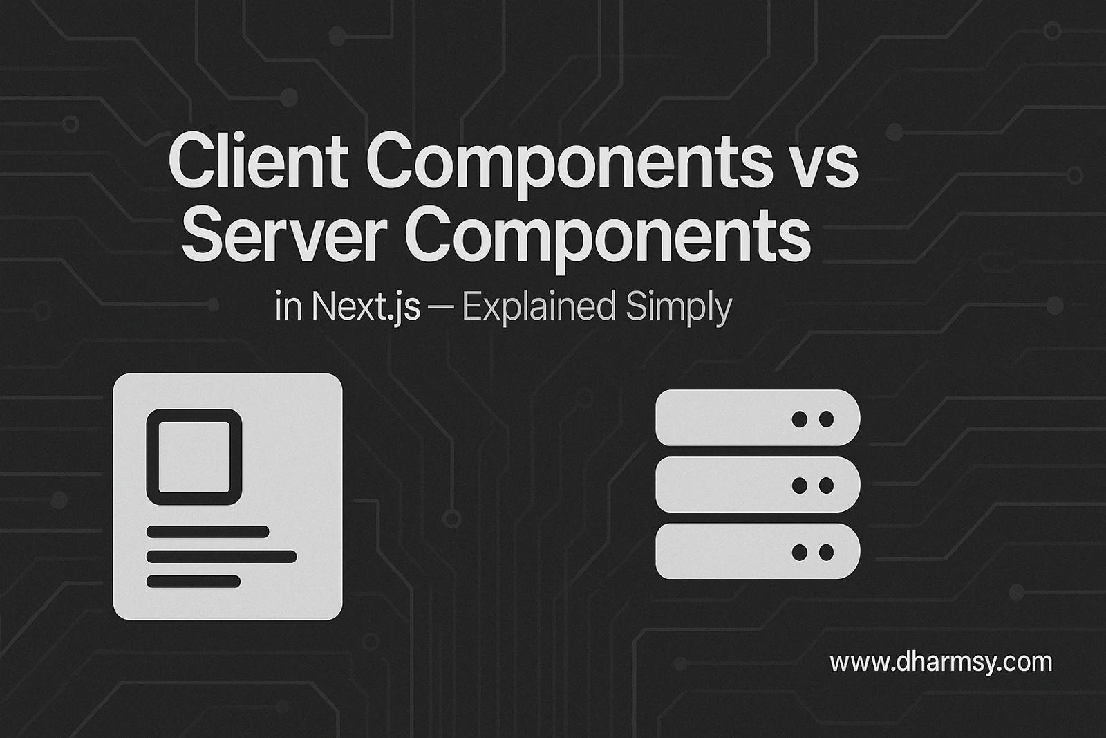 nextjs-client-components-vs-server-components-explained-simply
