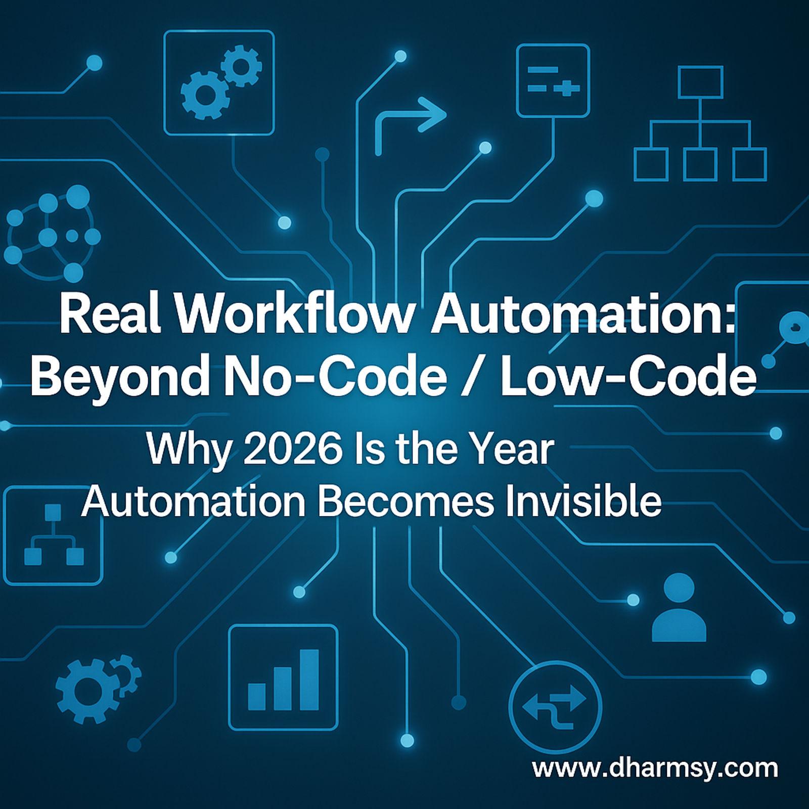 Real Workflow Automation: Beyond No-Code / Low-Code