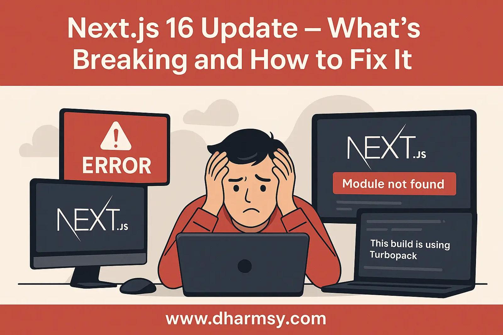 Next.js 16 — Why So Many Developers (Including Me) Are Struggling After the Update